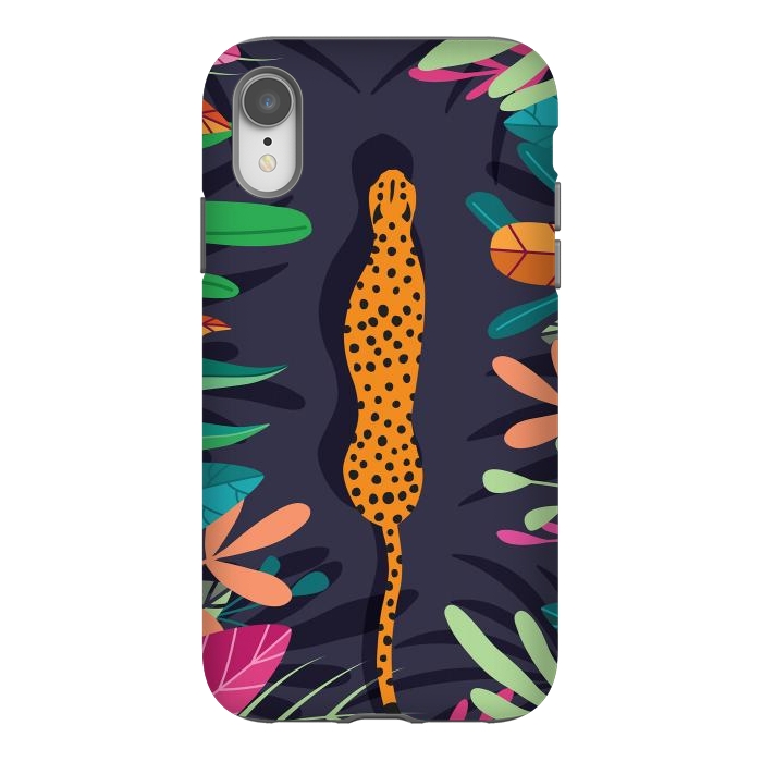 iPhone Xr StrongFit Cheetah walking in the wild by Jelena Obradovic