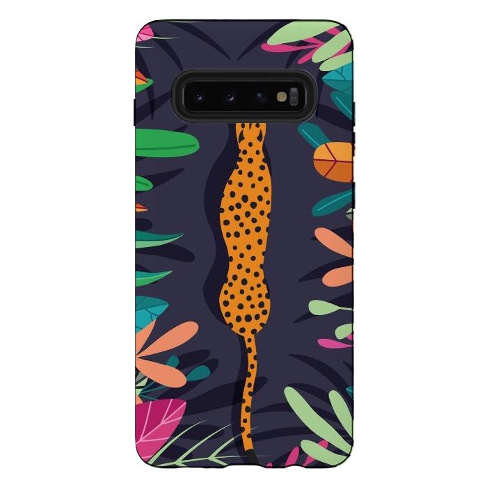 Galaxy S10 plus StrongFit Cheetah walking in the wild by Jelena Obradovic