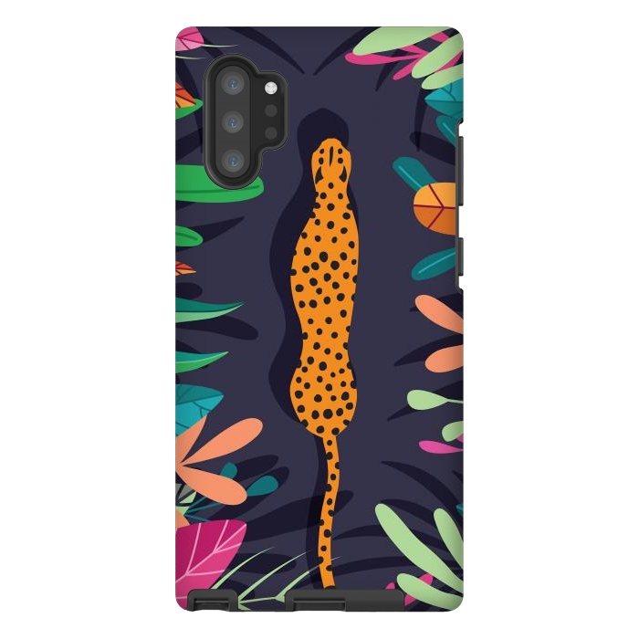 Galaxy Note 10 plus StrongFit Cheetah walking in the wild by Jelena Obradovic