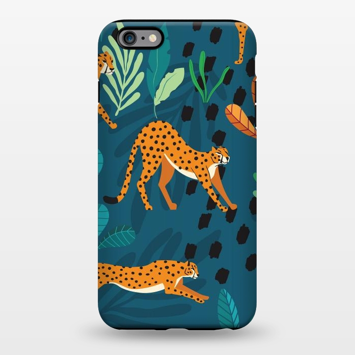 iPhone 6/6s plus StrongFit Cheetah pattern 01 by Jelena Obradovic