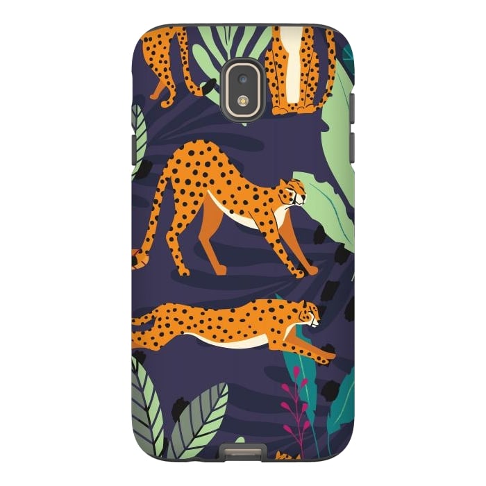 Galaxy J7 StrongFit Cheetah pattern 02 by Jelena Obradovic