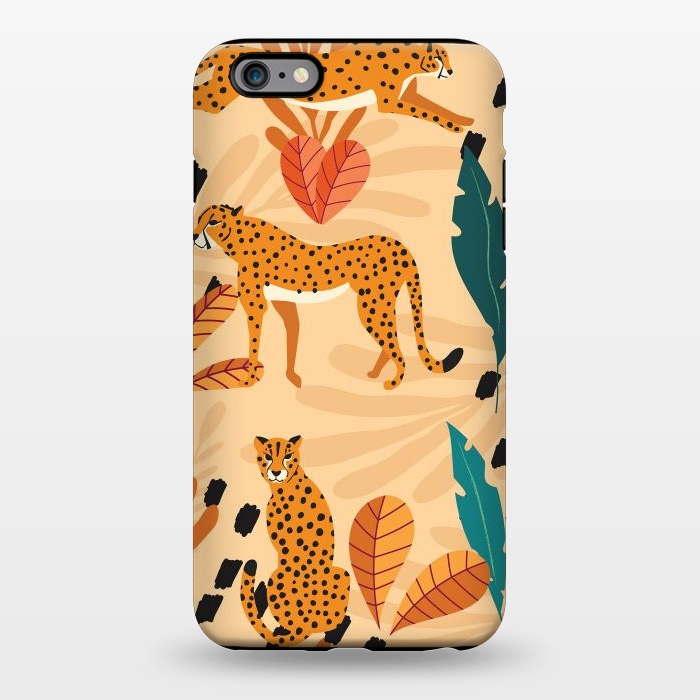 iPhone 6/6s plus StrongFit Cheetah pattern 03 by Jelena Obradovic