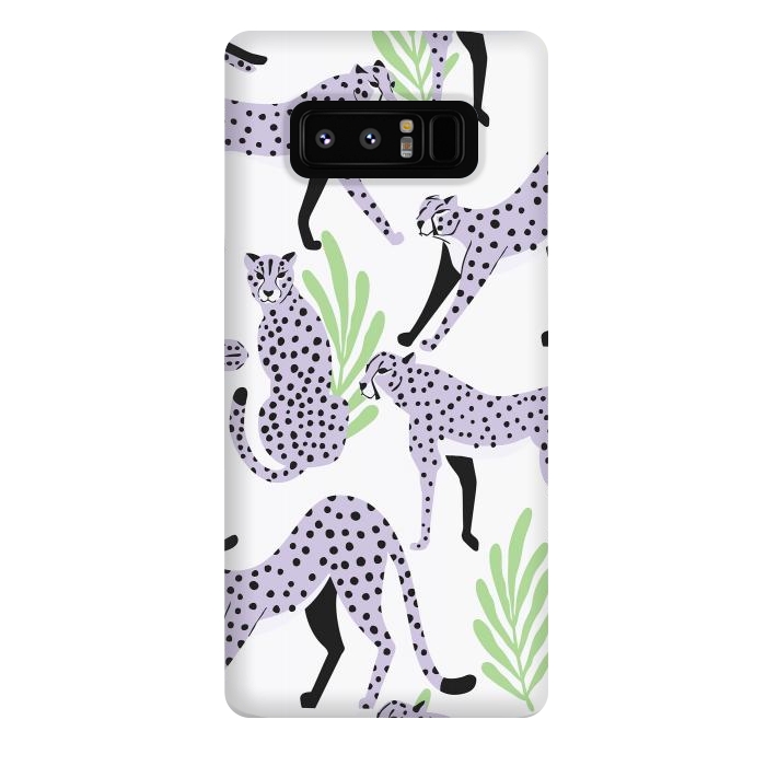 Galaxy Note 8 StrongFit Cheetah pattern 05 by Jelena Obradovic