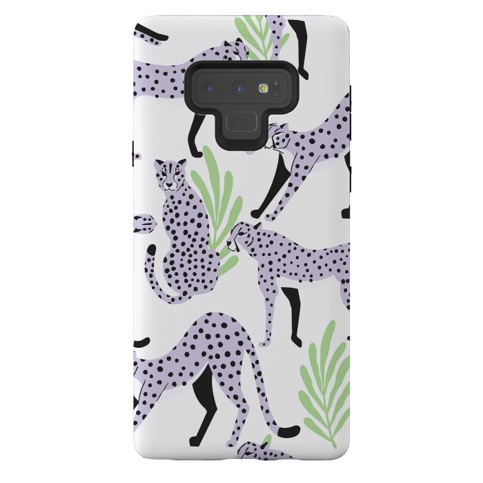 Galaxy Note 9 StrongFit Cheetah pattern 05 by Jelena Obradovic
