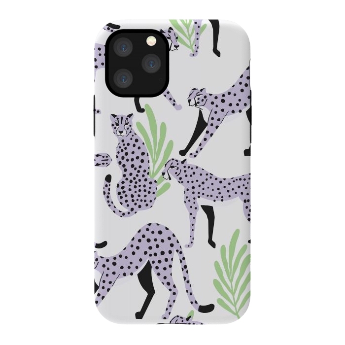 iPhone 11 Pro StrongFit Cheetah pattern 05 by Jelena Obradovic
