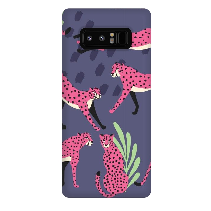 Galaxy Note 8 StrongFit Cheetah pattern 06 by Jelena Obradovic