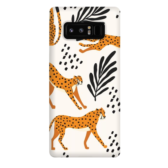 Galaxy Note 8 StrongFit Cheetah pattern 09 by Jelena Obradovic