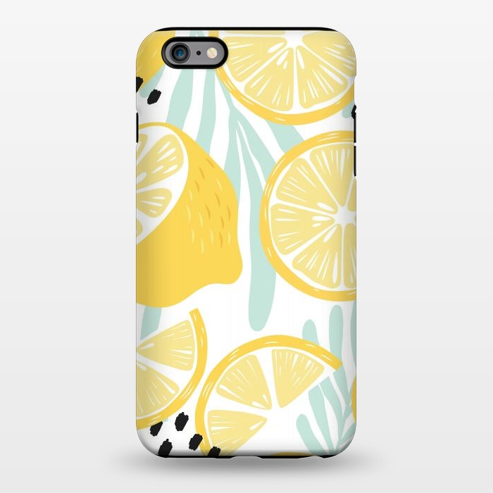iPhone 6/6s plus StrongFit Lemon pattern 02 by Jelena Obradovic