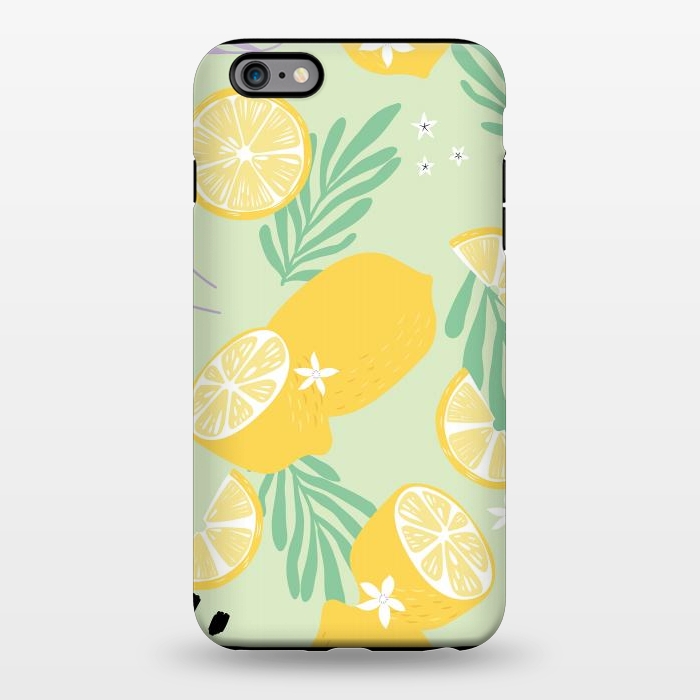 iPhone 6/6s plus StrongFit Lemon pattern 04 by Jelena Obradovic