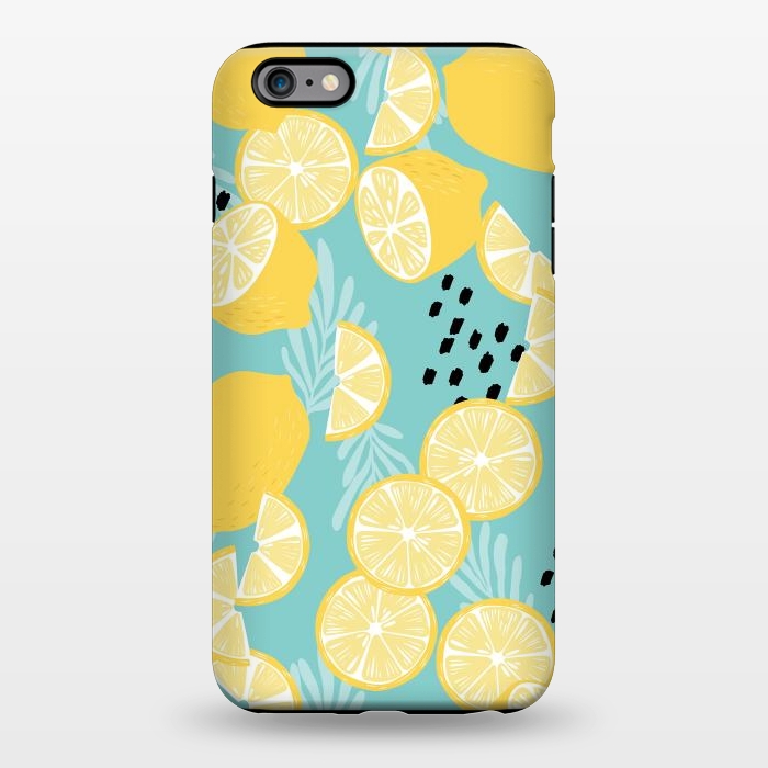iPhone 6/6s plus StrongFit Lemon pattern 06 by Jelena Obradovic