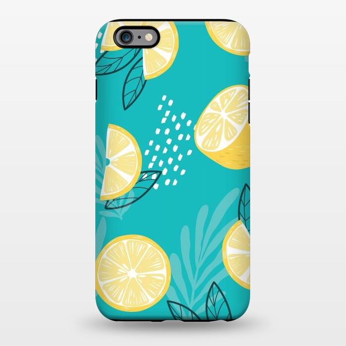 iPhone 6/6s plus StrongFit Lemon pattern 08 by Jelena Obradovic