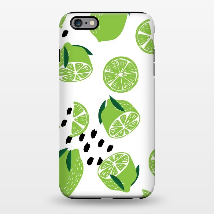 iPhone 6/6s plus StrongFit Lime pattern 01 by Jelena Obradovic