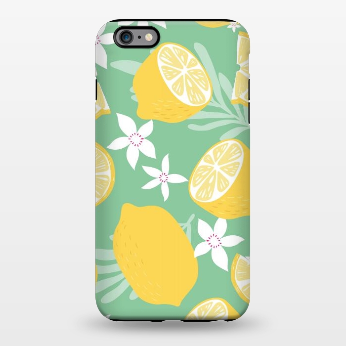 iPhone 6/6s plus StrongFit Lemon pattern 09 by Jelena Obradovic