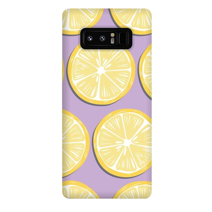 Galaxy Note 8 StrongFit Lemon pattern 10 by Jelena Obradovic