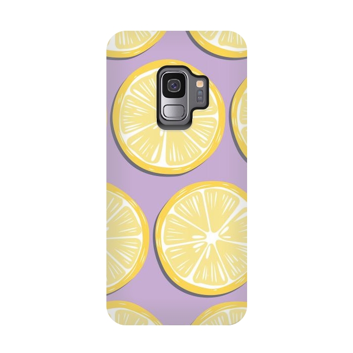 Galaxy S9 StrongFit Lemon pattern 10 by Jelena Obradovic