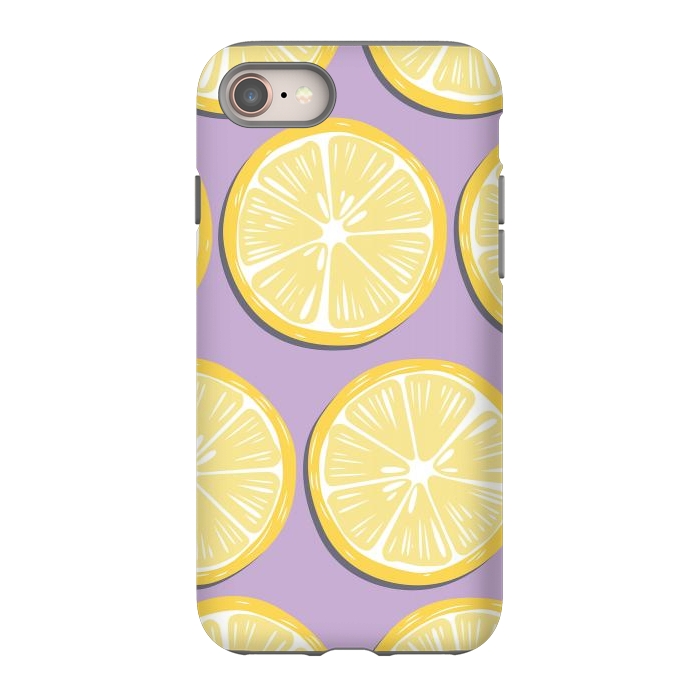 iPhone SE StrongFit Lemon pattern 10 by Jelena Obradovic