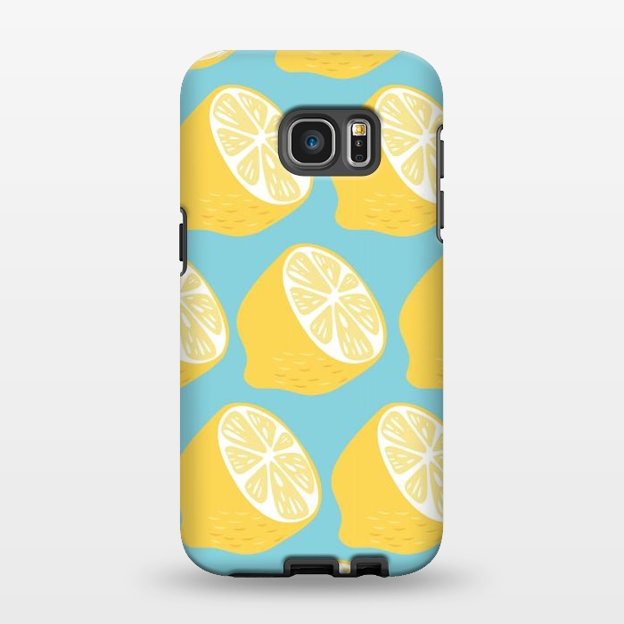 Galaxy S7 EDGE StrongFit Lemon pattern 13 by Jelena Obradovic