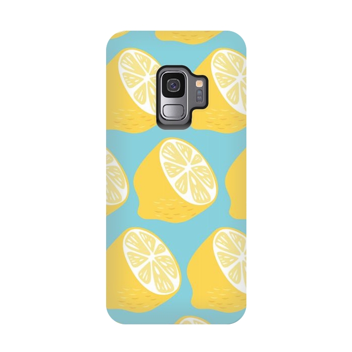 Galaxy S9 StrongFit Lemon pattern 13 by Jelena Obradovic