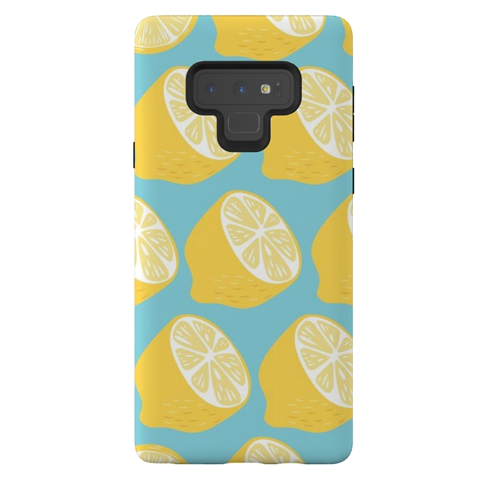 Galaxy Note 9 StrongFit Lemon pattern 13 by Jelena Obradovic