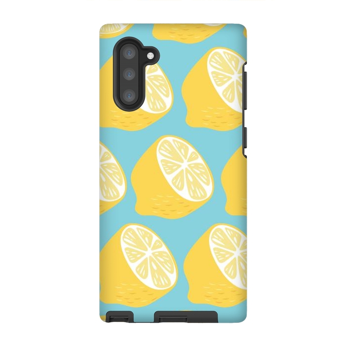 Galaxy Note 10 StrongFit Lemon pattern 13 by Jelena Obradovic