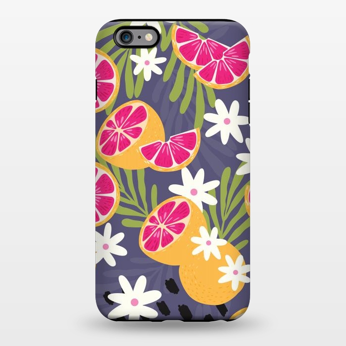 iPhone 6/6s plus StrongFit Grapefruit pattern 02 by Jelena Obradovic