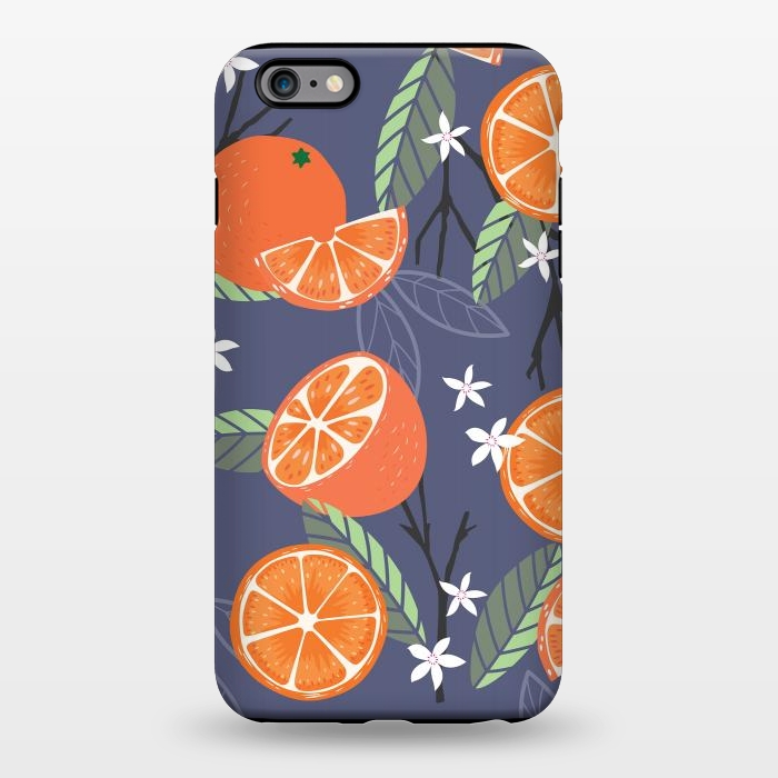 iPhone 6/6s plus StrongFit Orange pattern 01 by Jelena Obradovic