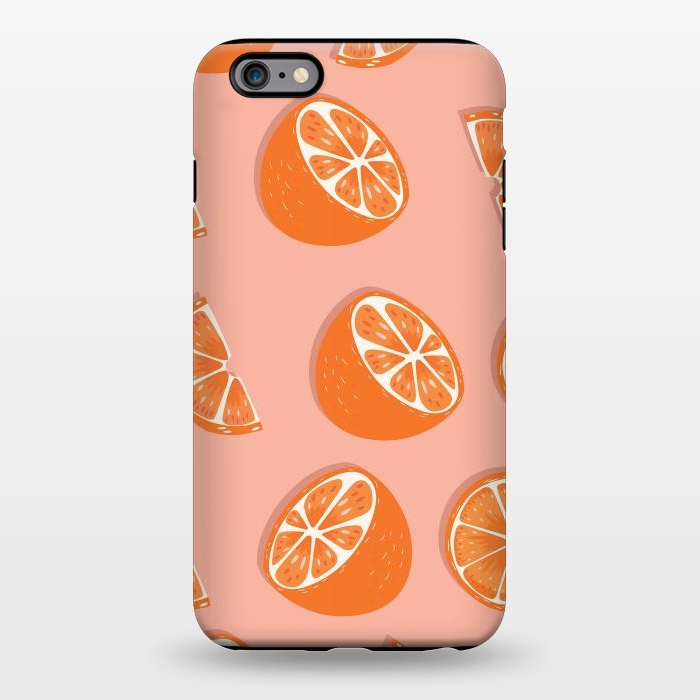 iPhone 6/6s plus StrongFit Orange pattern 03 by Jelena Obradovic
