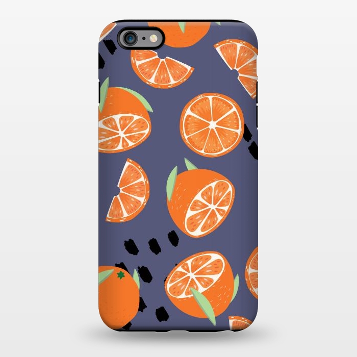 iPhone 6/6s plus StrongFit Orange pattern 05 by Jelena Obradovic