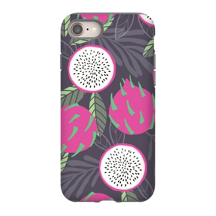 iPhone SE StrongFit Dragon fruit pattern 03 by Jelena Obradovic