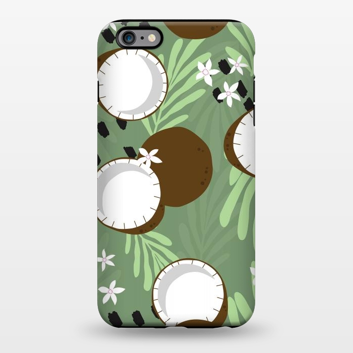 iPhone 6/6s plus StrongFit Coconut pattern 01 by Jelena Obradovic