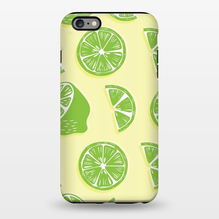 iPhone 6/6s plus StrongFit Lime pattern 04 by Jelena Obradovic