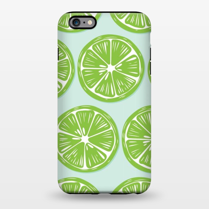 iPhone 6/6s plus StrongFit Lime pattern 05 by Jelena Obradovic