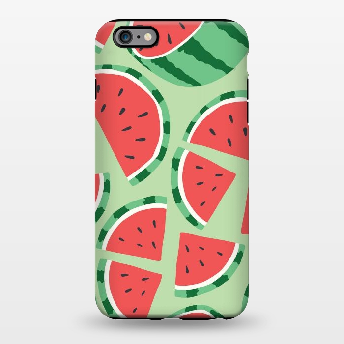 iPhone 6/6s plus StrongFit Watermelon pattern 01 by Jelena Obradovic