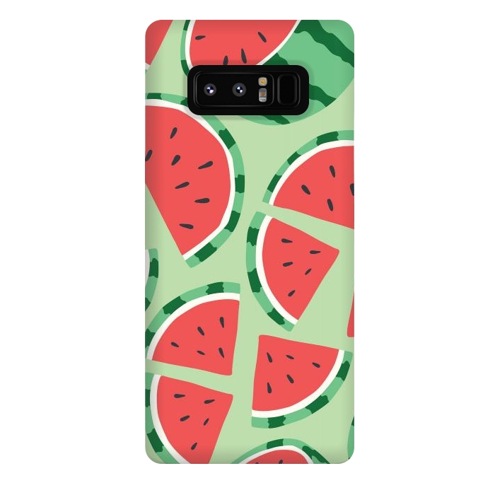 Galaxy Note 8 StrongFit Watermelon pattern 01 by Jelena Obradovic