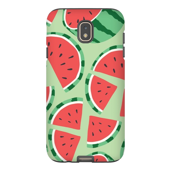 Galaxy J7 StrongFit Watermelon pattern 01 by Jelena Obradovic