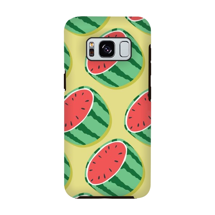 Galaxy S8 StrongFit Watermelon pattern 02 by Jelena Obradovic