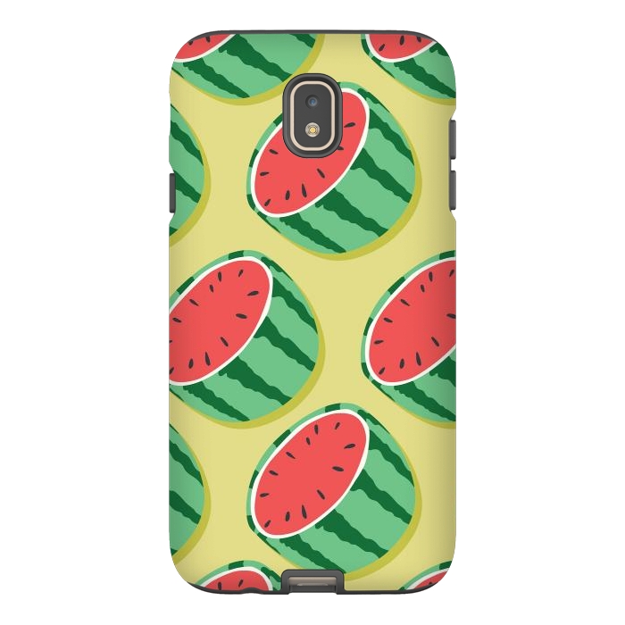 Galaxy J7 StrongFit Watermelon pattern 02 by Jelena Obradovic