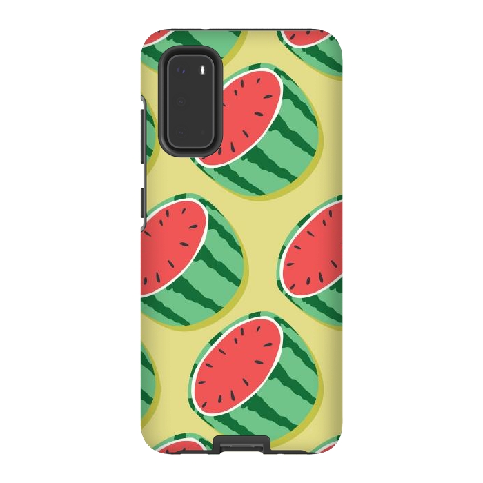 Galaxy S20 StrongFit Watermelon pattern 02 by Jelena Obradovic