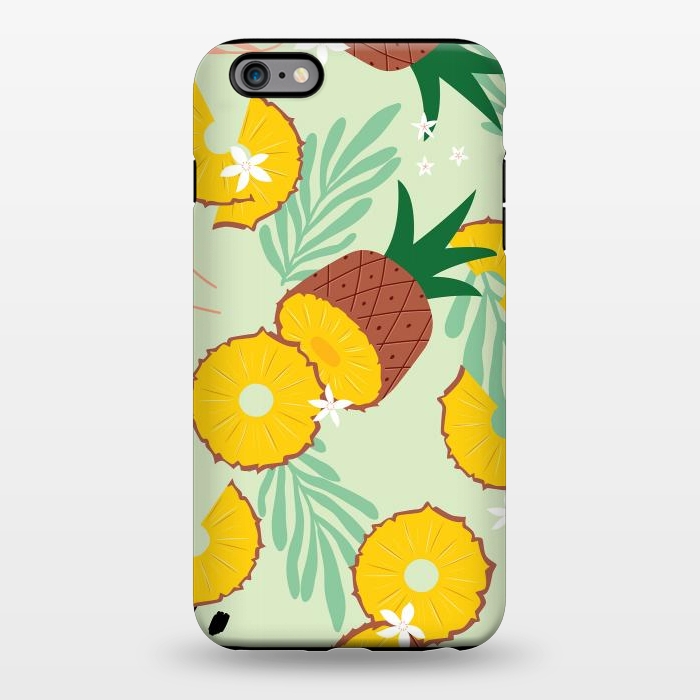 iPhone 6/6s plus StrongFit Pineapple pattern 03 by Jelena Obradovic
