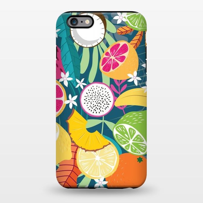iPhone 6/6s plus StrongFit Tropical fruit pattern 02 by Jelena Obradovic