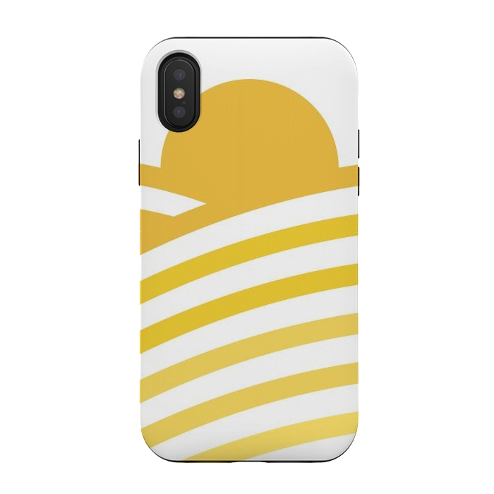 iPhone Xs / X StrongFit Wheat Field by ArtPrInk