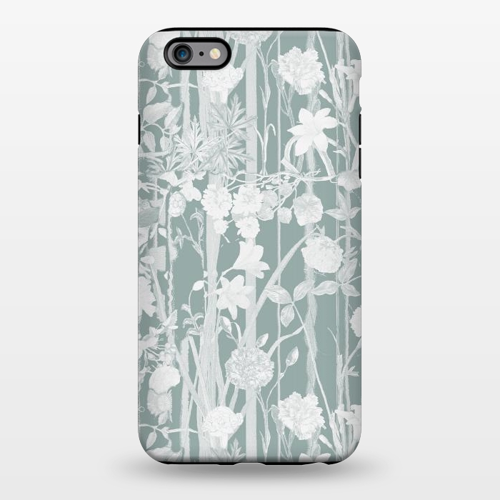 iPhone 6/6s plus StrongFit Pastel botanical floral vines by Oana 