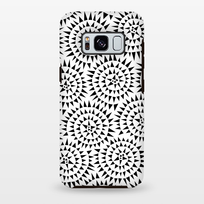 Galaxy S8 plus StrongFit Swirling Thorns by Majoih