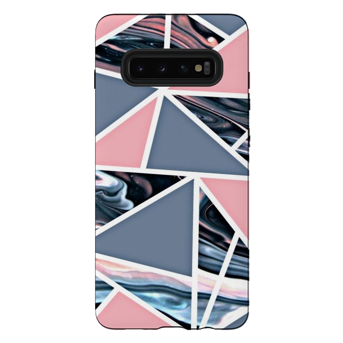 Galaxy S10 plus StrongFit Pink marble styled by CAS