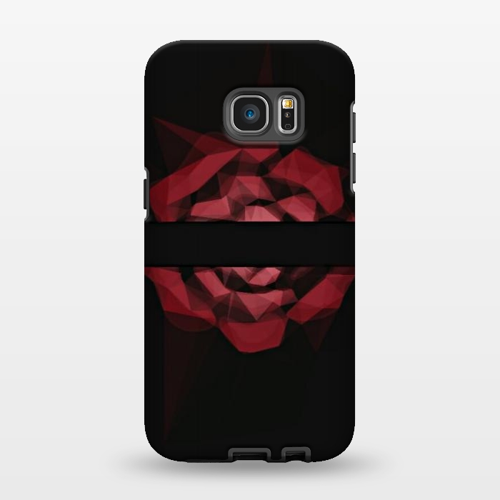 Galaxy S7 EDGE StrongFit Red rose by CAS
