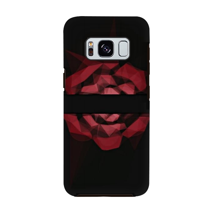 Galaxy S8 StrongFit Red rose by CAS