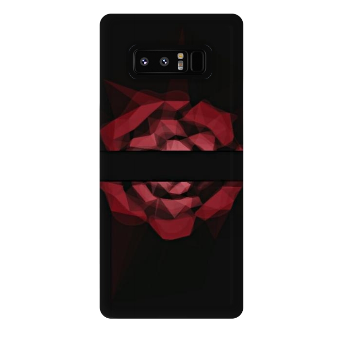 Galaxy Note 8 StrongFit Red rose by CAS