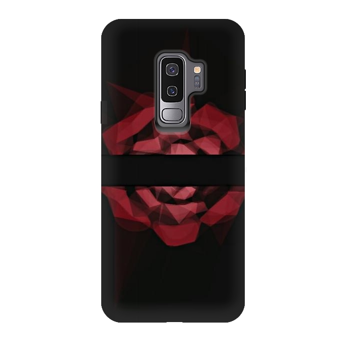 Galaxy S9 plus StrongFit Red rose by CAS