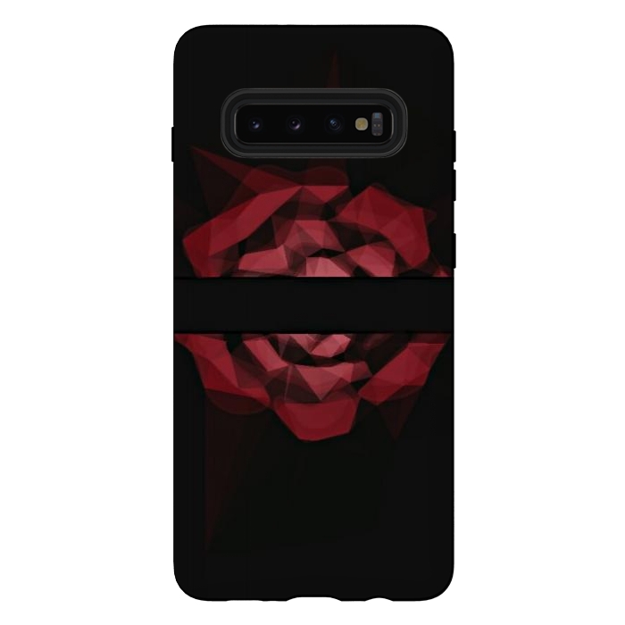 Galaxy S10 plus StrongFit Red rose by CAS