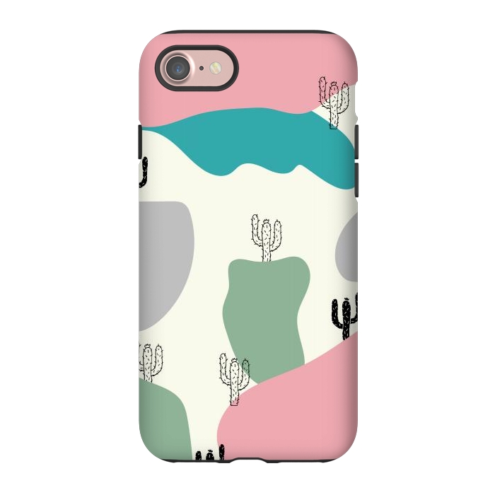 iPhone 7 StrongFit Mountain Cactus by Creativeaxle